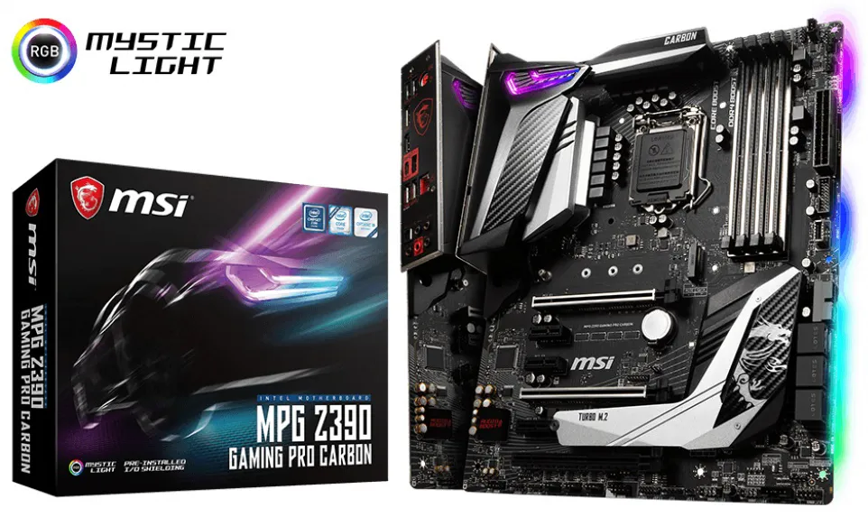 Материнская плата MSI MPG Z390 GAMING PRO CARBON