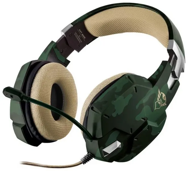 Наушники гарнитура игровая Trust GXT322C -JUNGLE CAMO