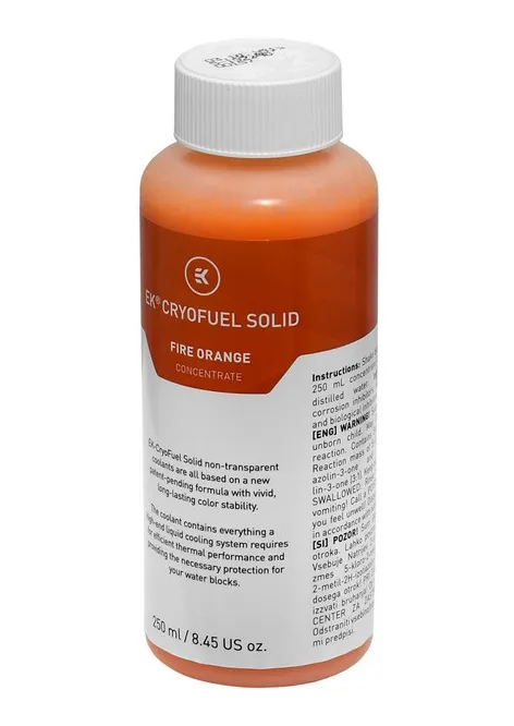 Жидкость для СВО EKWB EK-CryoFuel Solid Fire Orange 250mL