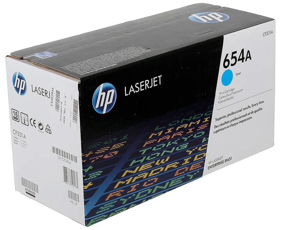 Картридж HP CF331A 654A Cyan
