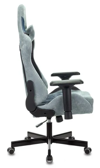 Игровое компьютерное кресло Zombie VIKING 7 KNIGHT Fabric синий