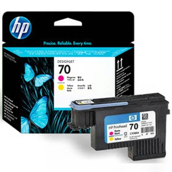 Печатающая головка HP C9406A Magenta and Yellow №70