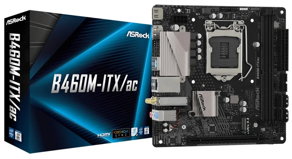 Материнская плата ASRock B460M-ITX/ac