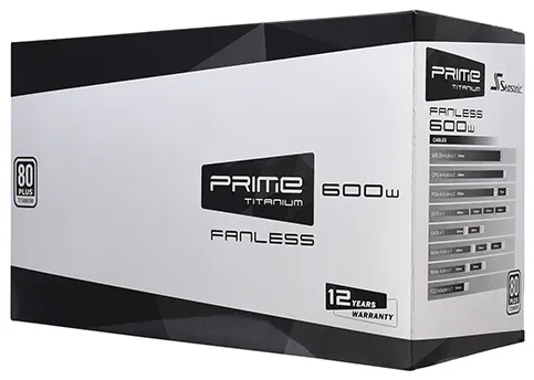 Блок питания Seasonic Prime Titanium 600W