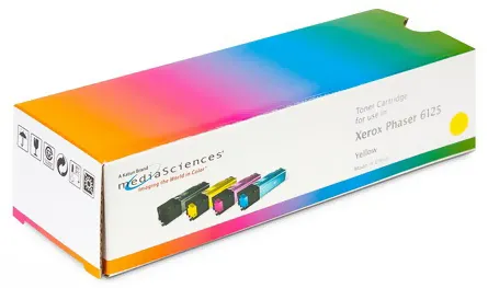 Тонер-туба Katun Жёлтый для Xerox Phaser 6125