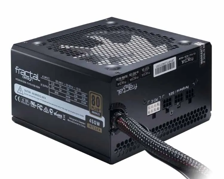 Блок питания ATX Fractal Design Integra M 450W FD-PSU-IN3B-450W