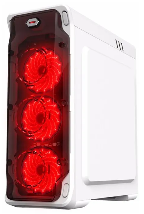 Корпус для ПК GameMax Starlight White red