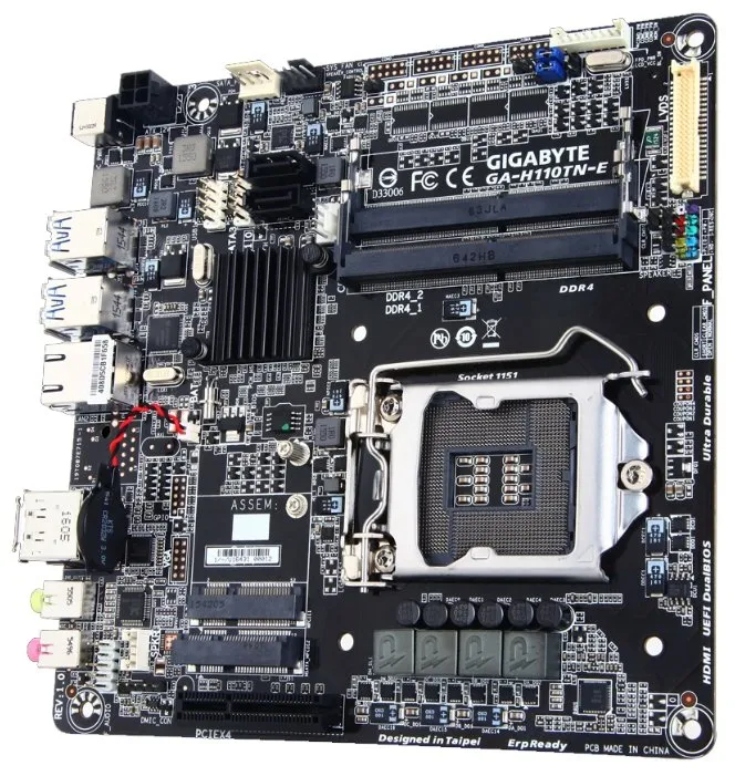 Материнская плата GigaByte GA-H110TN-E