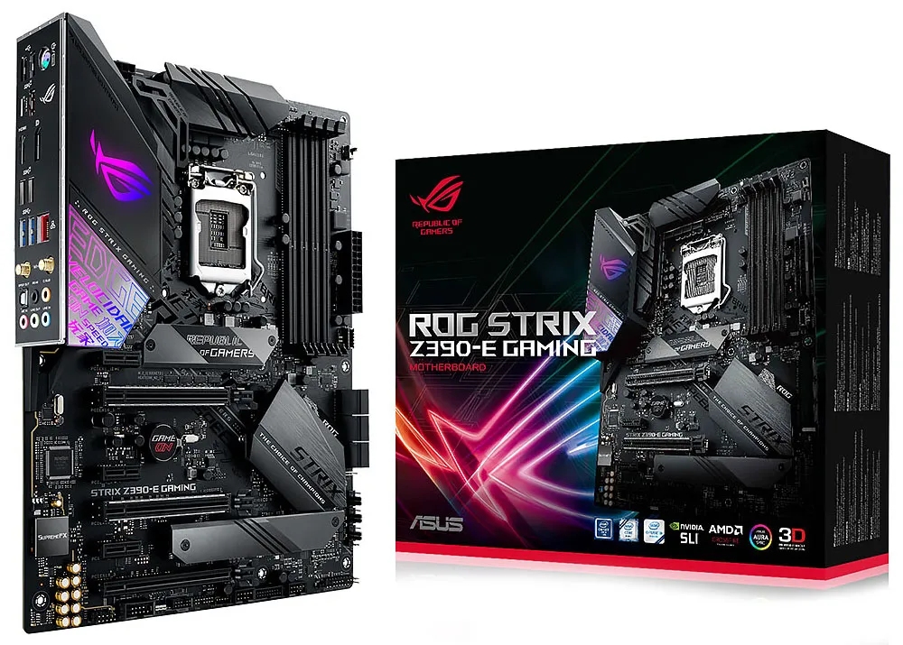 Материнская плата Asus ROG STRIX Z390-E GAMING