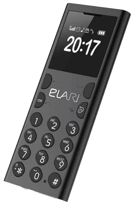 Мобильный телефон Elari Nanophone C черный
