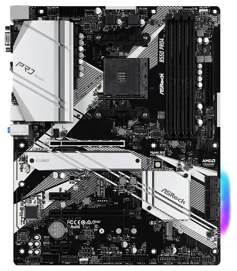 Материнская плата ASRock B550 PRO4
