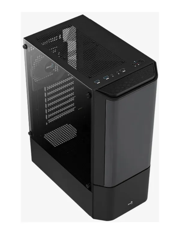 Корпус для ПК ATX MidiTower AeroCool Scar-G-BK-v1 Черный