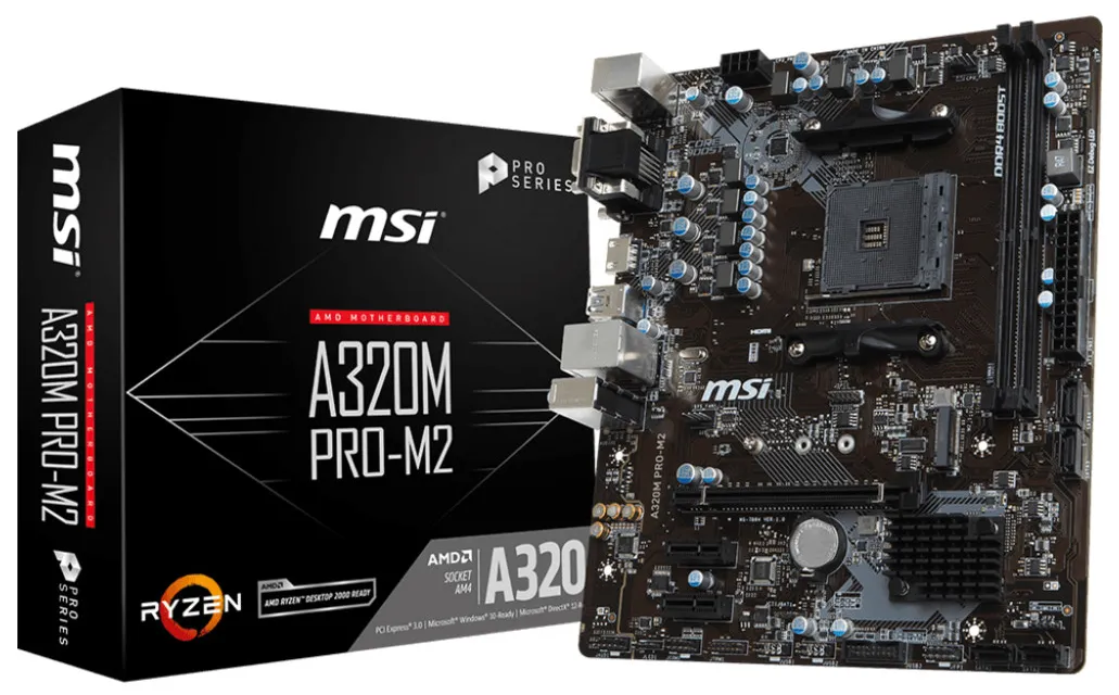 Материнская плата MSI A320M PRO-M2 V2