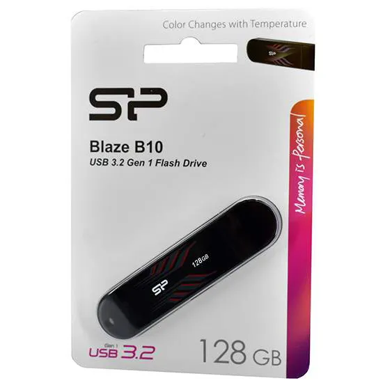 USB flash 128GB Silicon Power Blaze B10 black