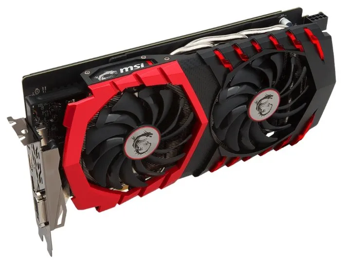 Видеокарта MSI GeForce GTX 1060 GAMING X 6gb VR Ready