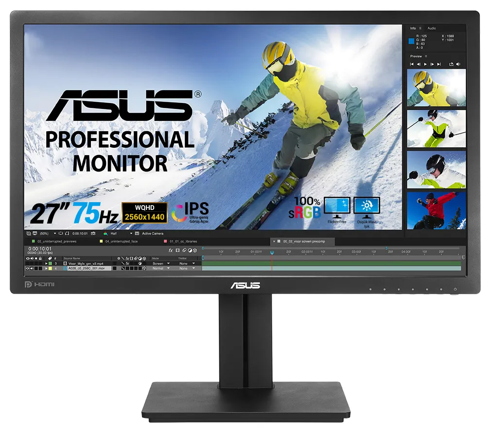 Монитор 27" ASUS Professional PB278QV