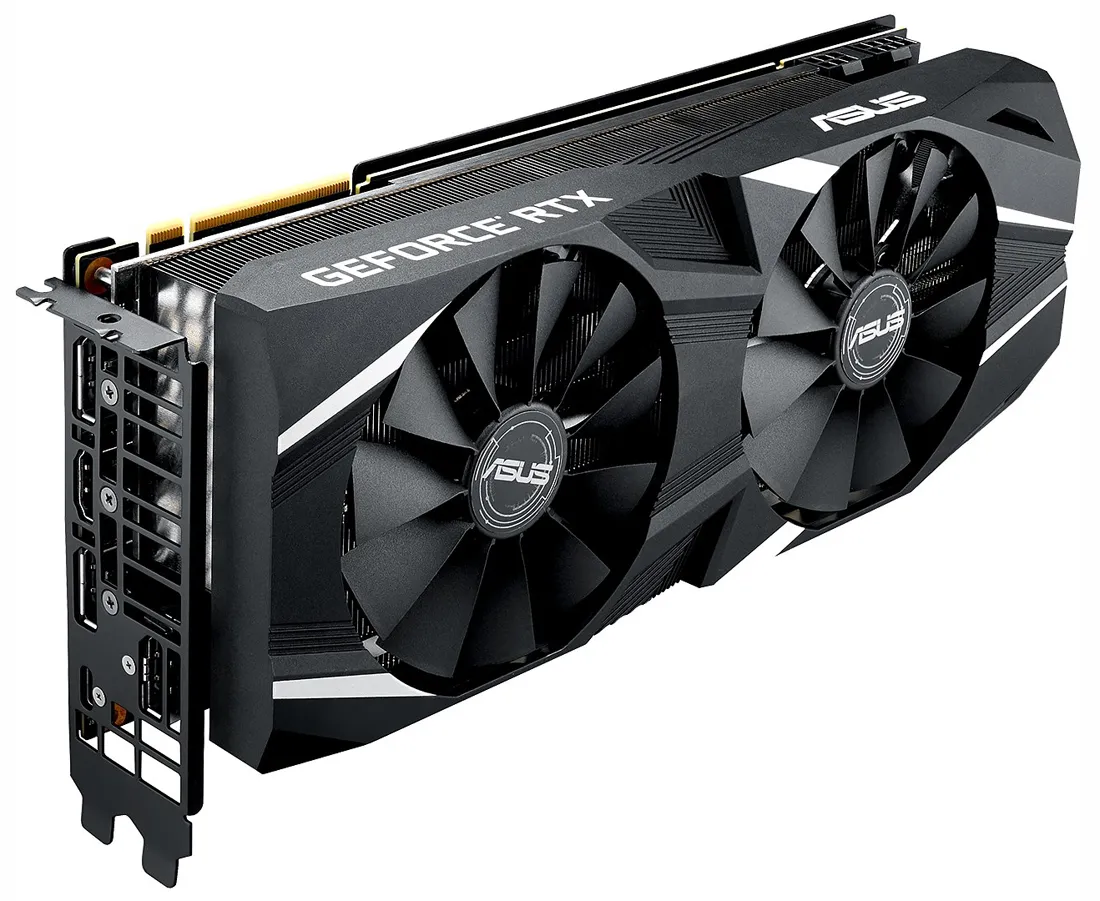 Видеокарта ASUS GeForce RTX2060 DUAL-RTX2060-06G