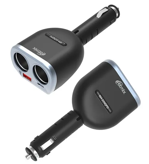 Автомобильное зарядное устройство Ritmix RM-22XQPD