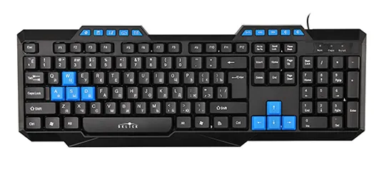 Клавиатура Oklick 750G Frost War black