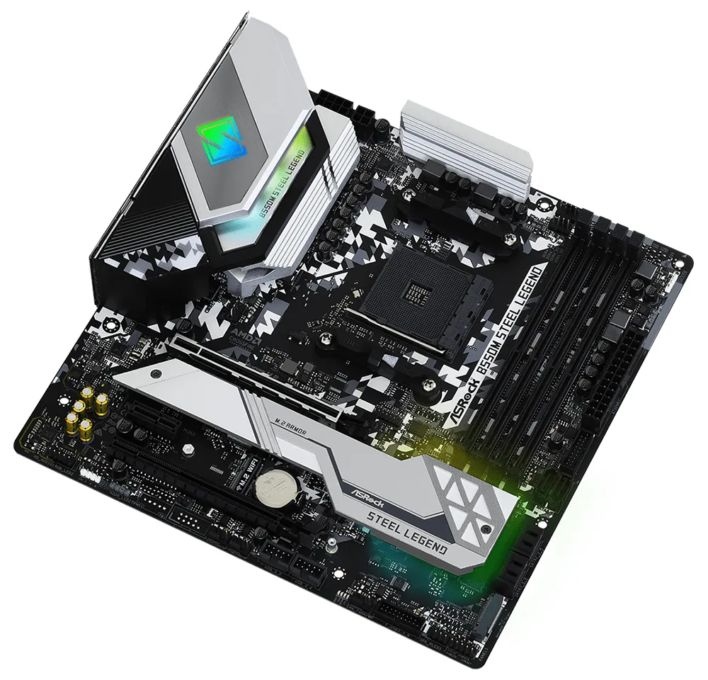 Материнская плата ASRock B550M STEEL LEGEND