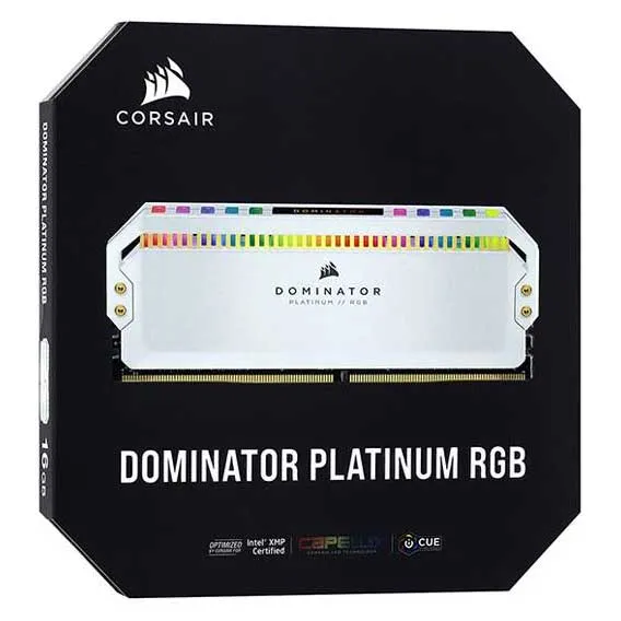 Оперативная память 16 GB kit Corsair Dominator Platinum RGB CMT16GX4M2E3200C16W
