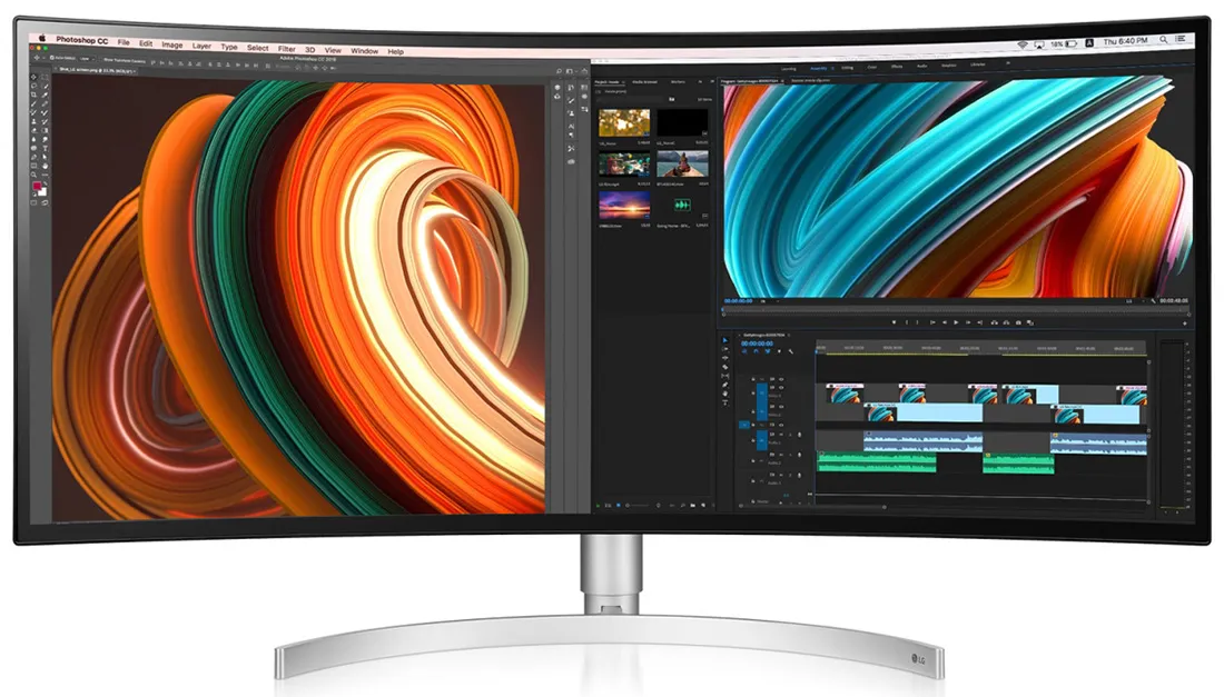 Монитор 34" LG 34WK95C-W Curved