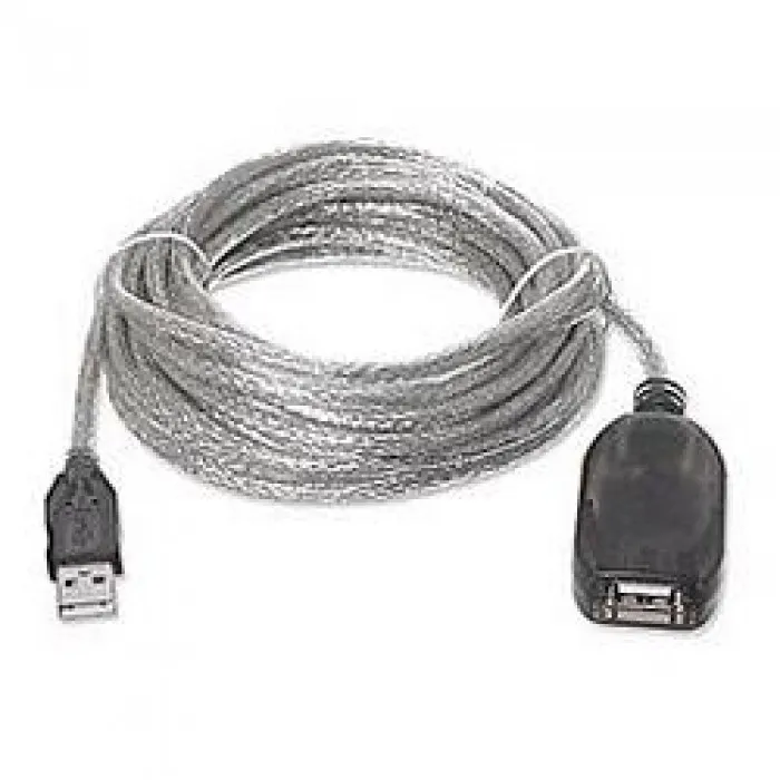 Кабель Manhattan USB 2.0 удлиннитель А (М) to A (F) 519779