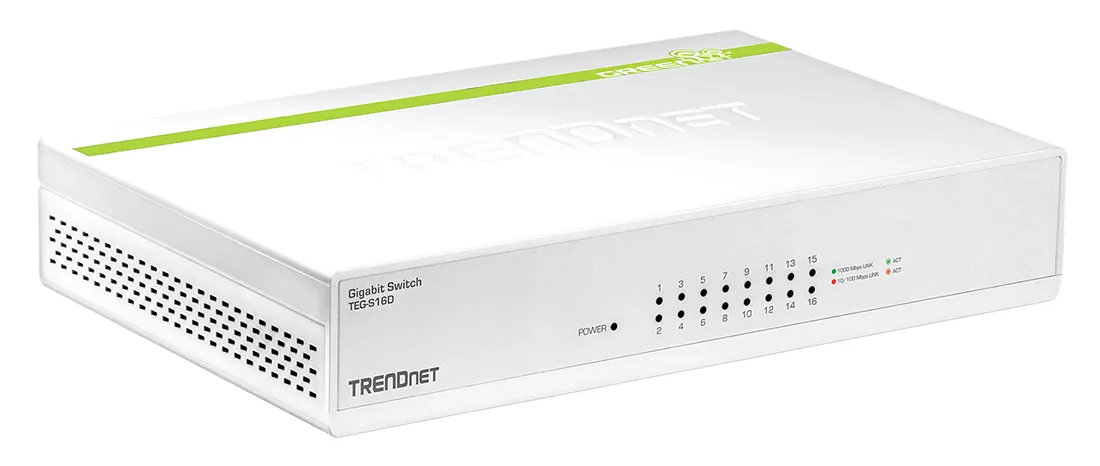 Коммутатор TRENDnet TEG-S16D
