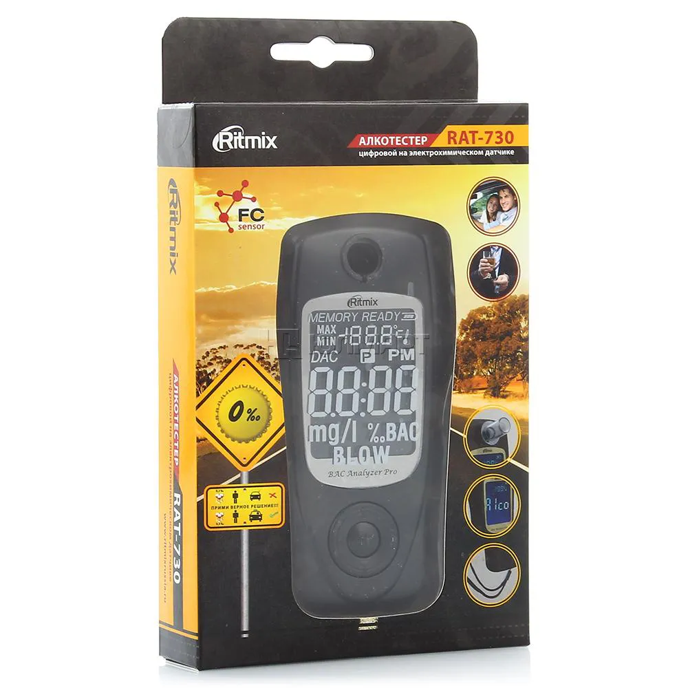 Алкотестер RITMIX RAT-730