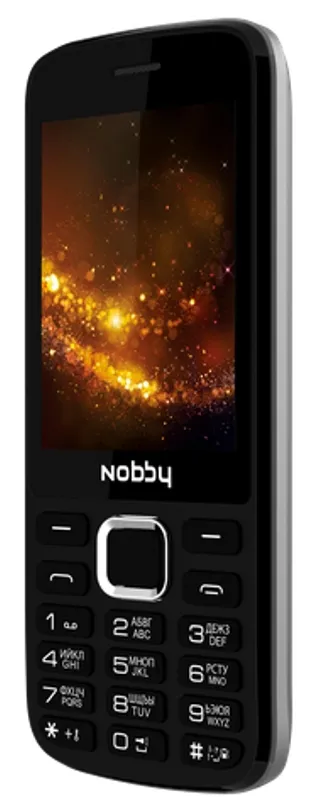 Мобильный телефон Nobby 300 Черно-Серый