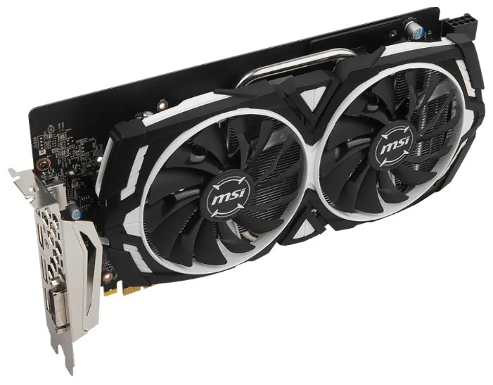 Видеокарта 6 GB MSI GeForce GTX 1060 ARMOR