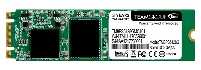 SSD накопитель Team Group TM8PS5128GMC101 128Gb