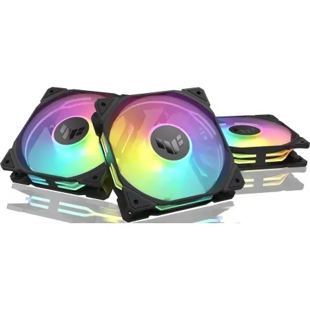 Кулер для корпуса ASUS TUF GAMING TR120 FAN ARGB REVERSE BLACK 3IN1 120x120x28 TR120-1R/BK/REV/