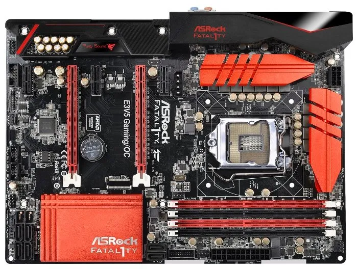 Игровая Материнская плата ASRock Fatal1ty E3V5 Perfomance Gaming