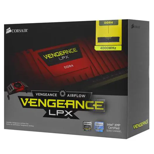 Оперативная память 32 GB kit Corsair Vengeance LPX CMK32GX4M2G4000C19