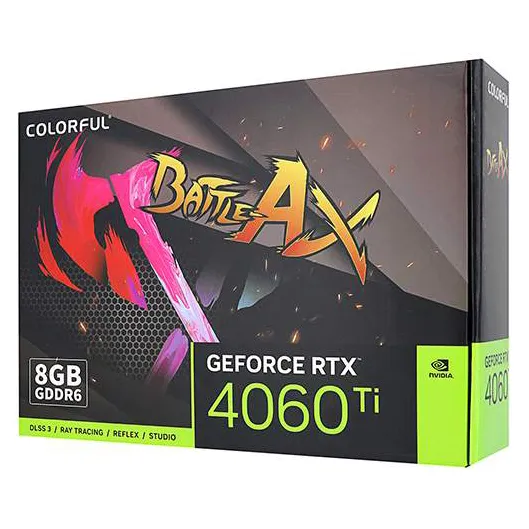 Видеокарта 8 GB Colorful RTX 4060 Ti NB DUO 8GB-V