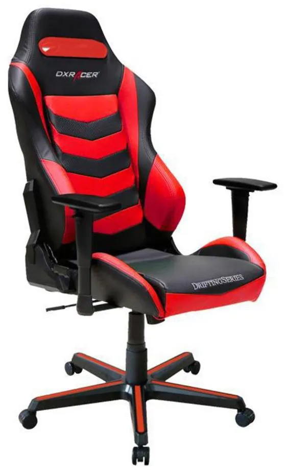 Игровое компьютерное кресло DX Racer OH/DM166/NR Чёрно-красный