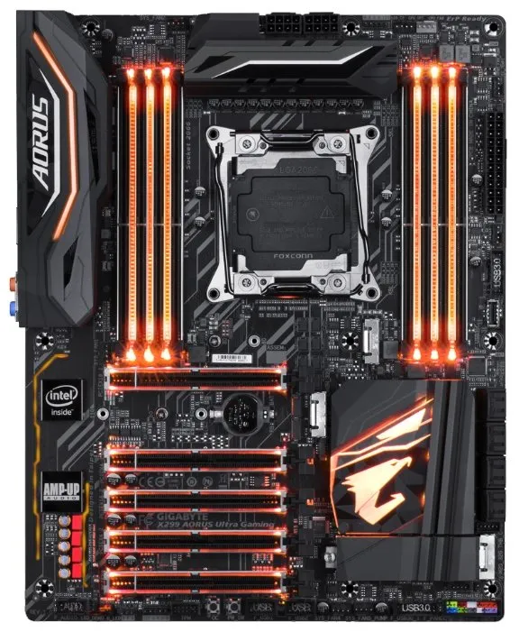 Материнская плата Gigabyte X299 AORUS Ultra Gaming GAX29ARUG-00-GA