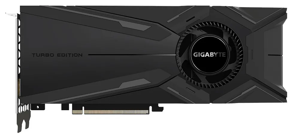 Видеокарта 11 GB Gigabyte RTX 2080 Ti GV-N208TTURBO-11GC