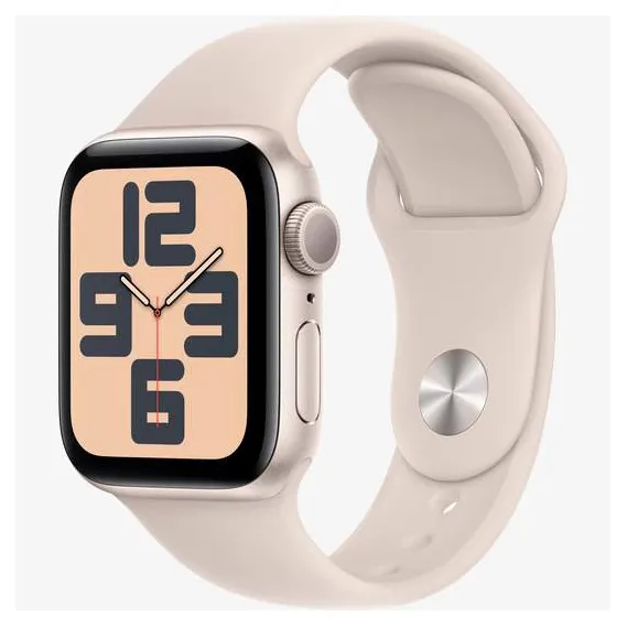 Apple Watch SE GPS 40mm Starlight Aluminium A2722 MR9U3QR/A