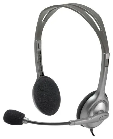 Наушники-гарнитура Logitech HEADSET H110 Серый