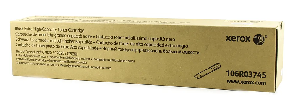 Тонер-картридж повышенной емкости Xerox 106R03745 (чёрный)