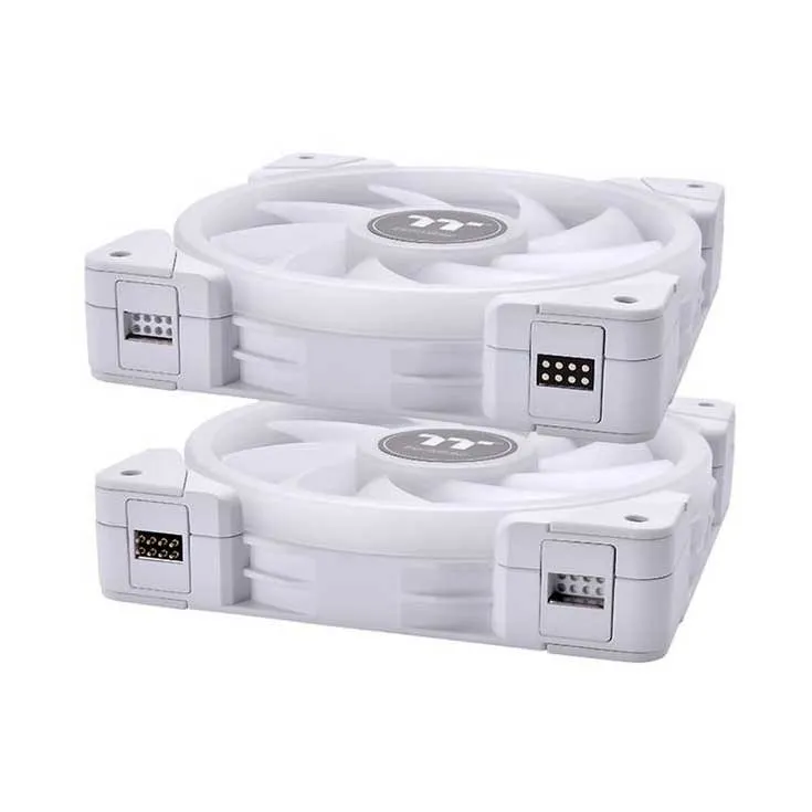 Кулер для корпуса Thermaltake SWAFAN EX14 RGB PC Cooling Fan White (3-Fan Pack)