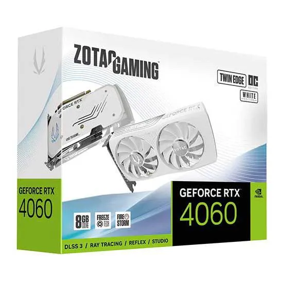 Видеокарта 8 GB ZOTAC GAMING RTX 4060 TE OC WE ZT-D40600Q-10M