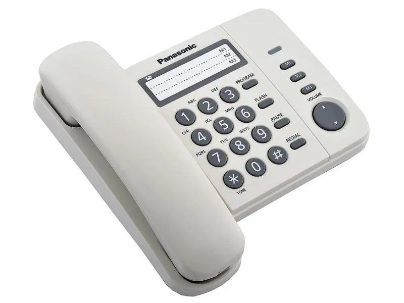 Проводной телефон Panasonic KX-TS2352 CAW