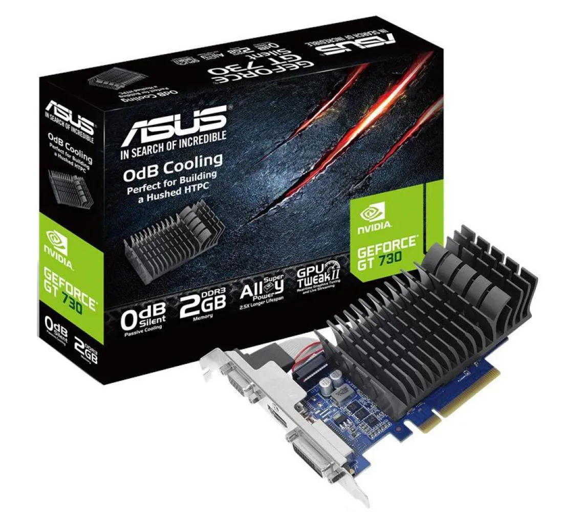 Видеокарта ASUS GeForce GT730 GT730-SL-2G-BRK-V2