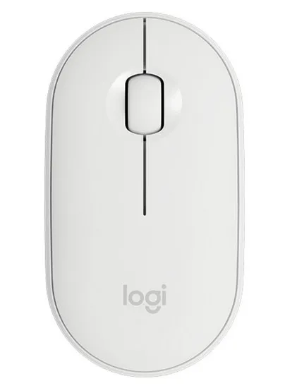 Компьютерная мышь Logitech M350 Pebble Wireless white