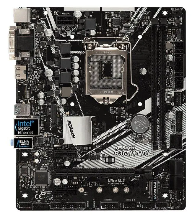 Материнская плата ASRock B365M-HDV