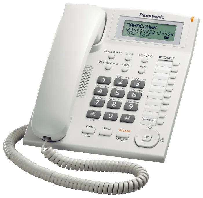 Проводной телефон Panasonic KX-TS2388 CAW