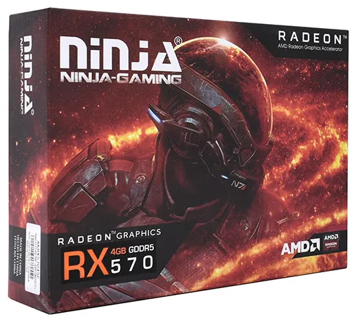 Видеокарта 4 GB Sinotex Ninja RX 570 AKRX57045F